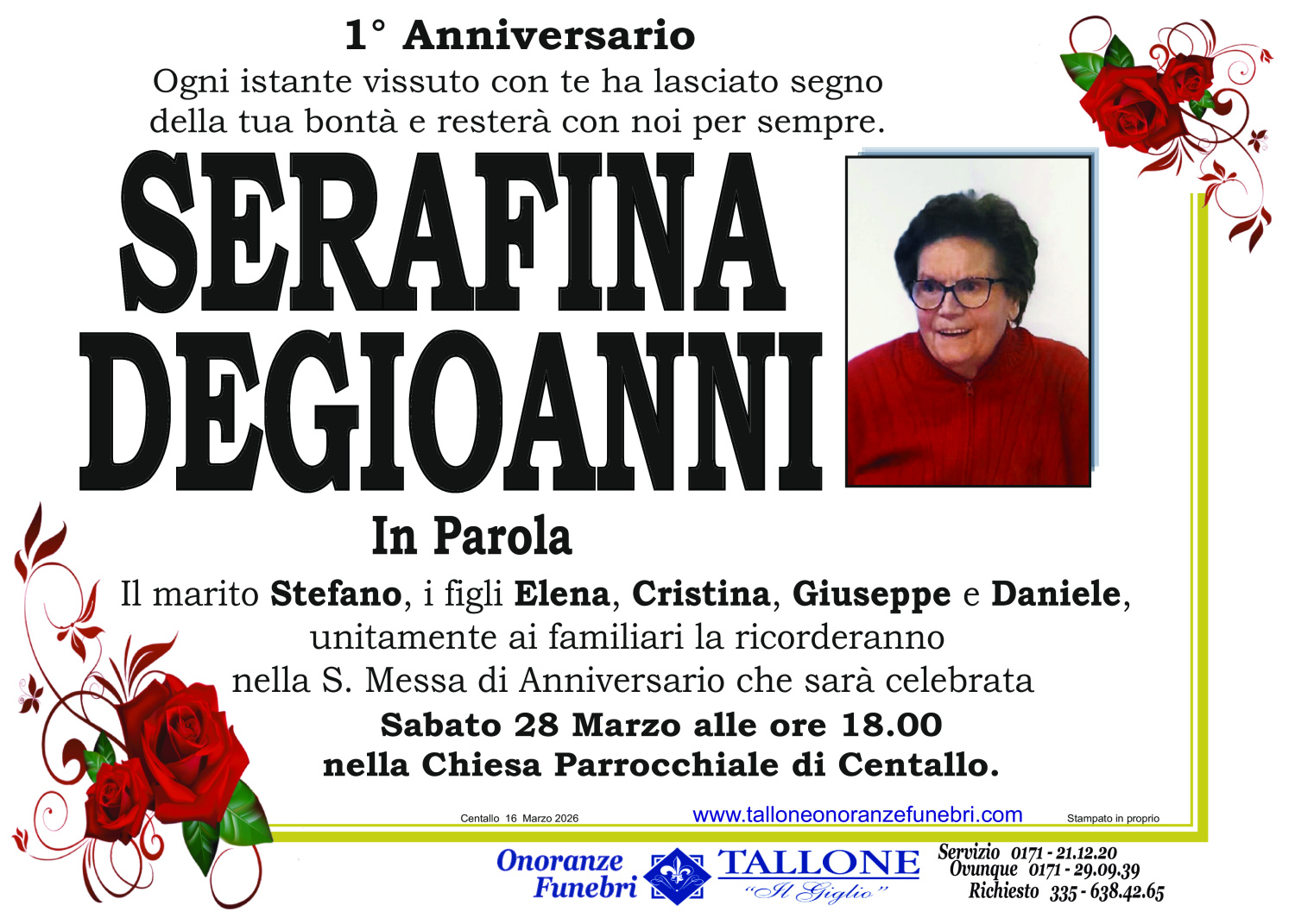 Serafina Degioanni